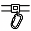 Komfort-Haken zur Gürtelbefestigung icon