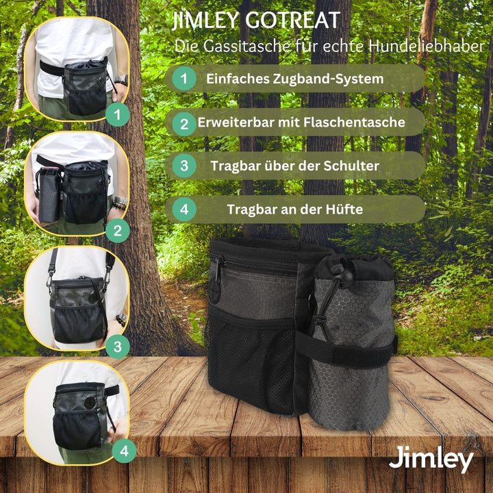 Jimley - GoTreat Gassitasche/Futtertasche