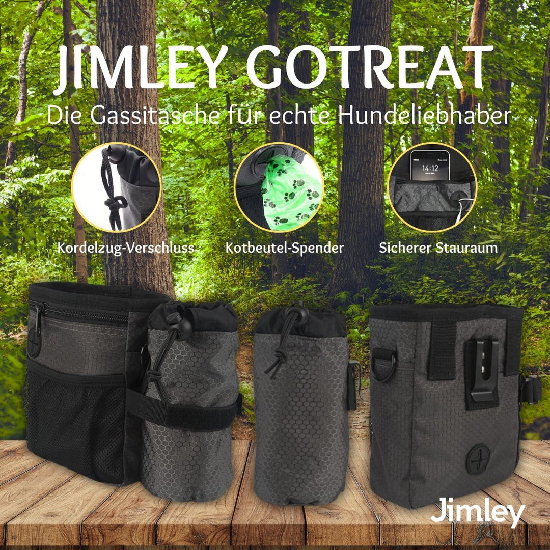 Jimley - GoTreat Gassitasche/Futtertasche