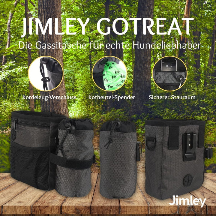 Jimley - GoTreat Gassitasche/Futtertasche