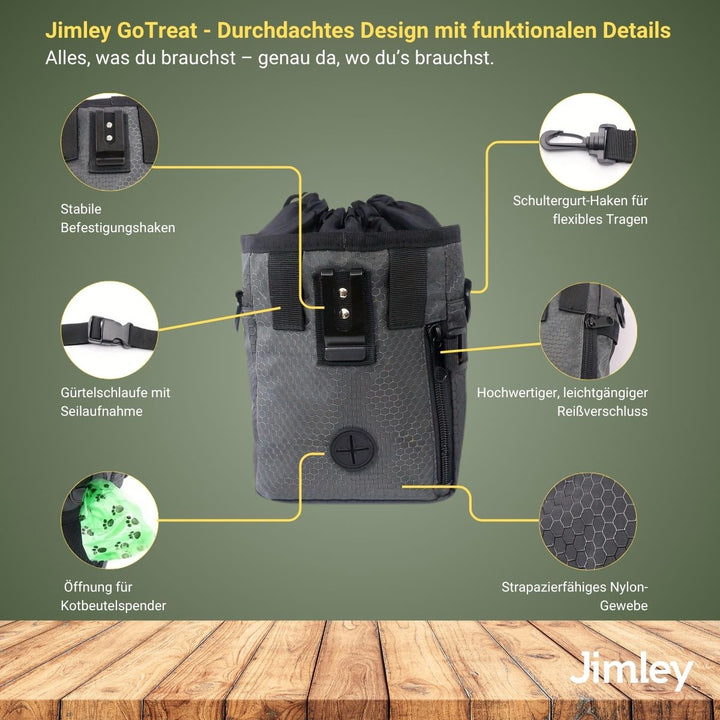 Jimley - GoTreat Gassitasche/Futtertasche