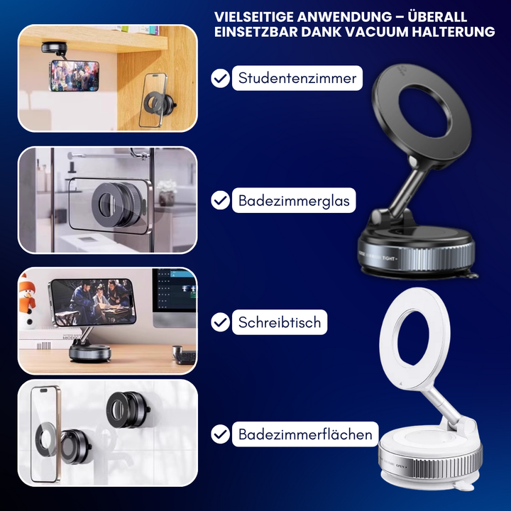Jimley - MagMount 360° Vakuum-Handyhalterung