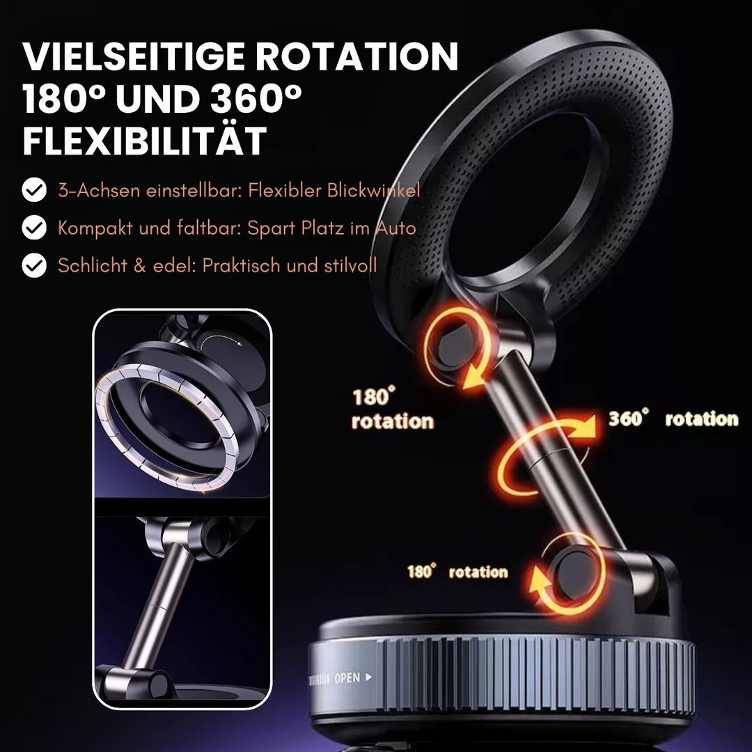 Jimley - MagMount 360° Vakuum-Handyhalterung